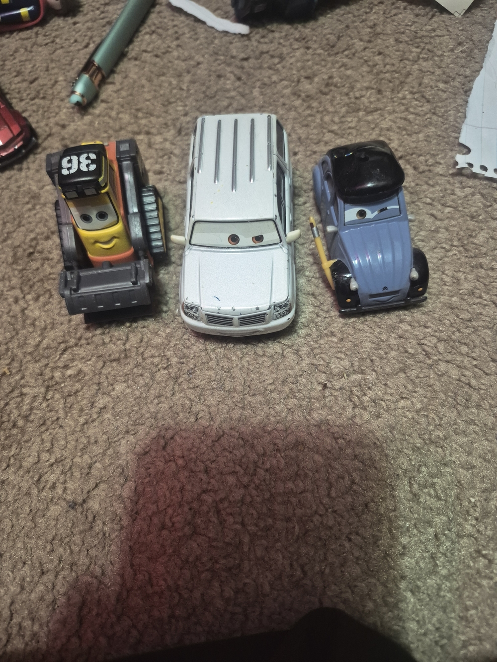 White Die-Cast SUV Toy Car - Kids Vehicles